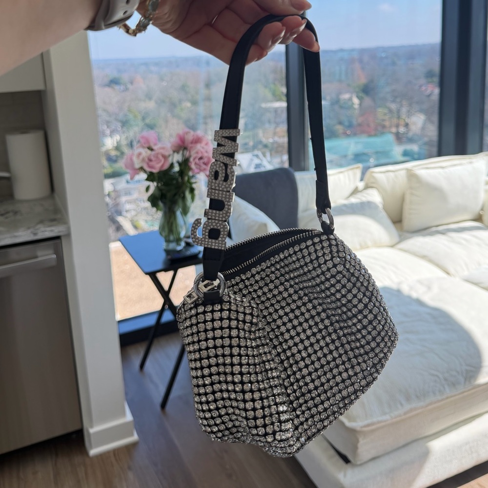 Alexander Wang Silver Mini Bag